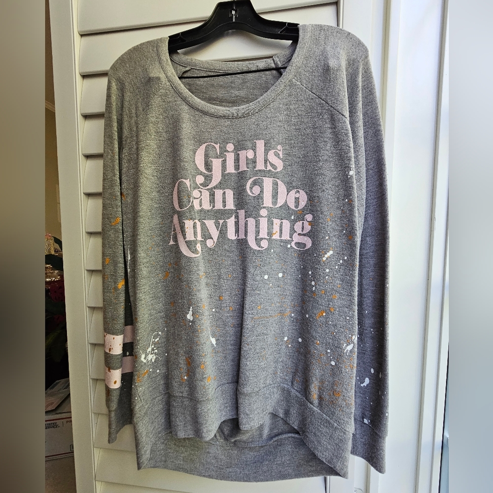 Neiman Marcus Long Sleeve Top- Womens M